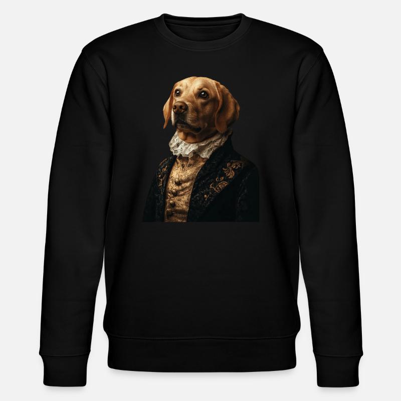 Labrador Retriever - Stanley/Stella Unisex Bio-Sweatshirt CHANGER  - Schwarz