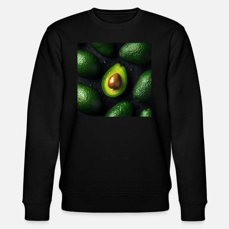Avocado - Stanley/Stella Unisex Bio-Sweatshirt CHANGER  - Schwarz