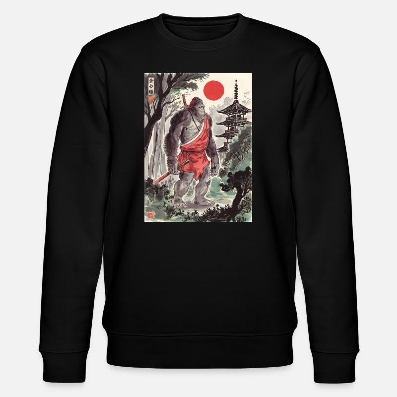 Samurai - Stanley/Stella Unisex Bio-Sweatshirt CHANGER  - Schwarz