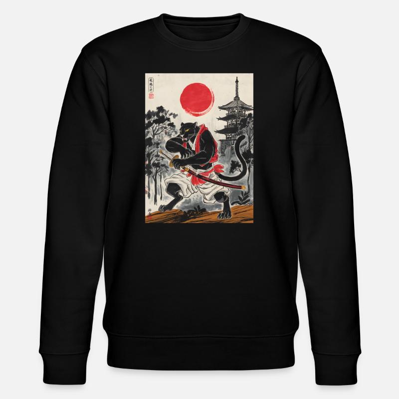 Samurai - Stanley/Stella Unisex Bio-Sweatshirt CHANGER  - Schwarz