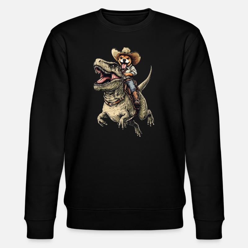 Hund - Stanley/Stella Unisex Bio-Sweatshirt CHANGER  - Schwarz