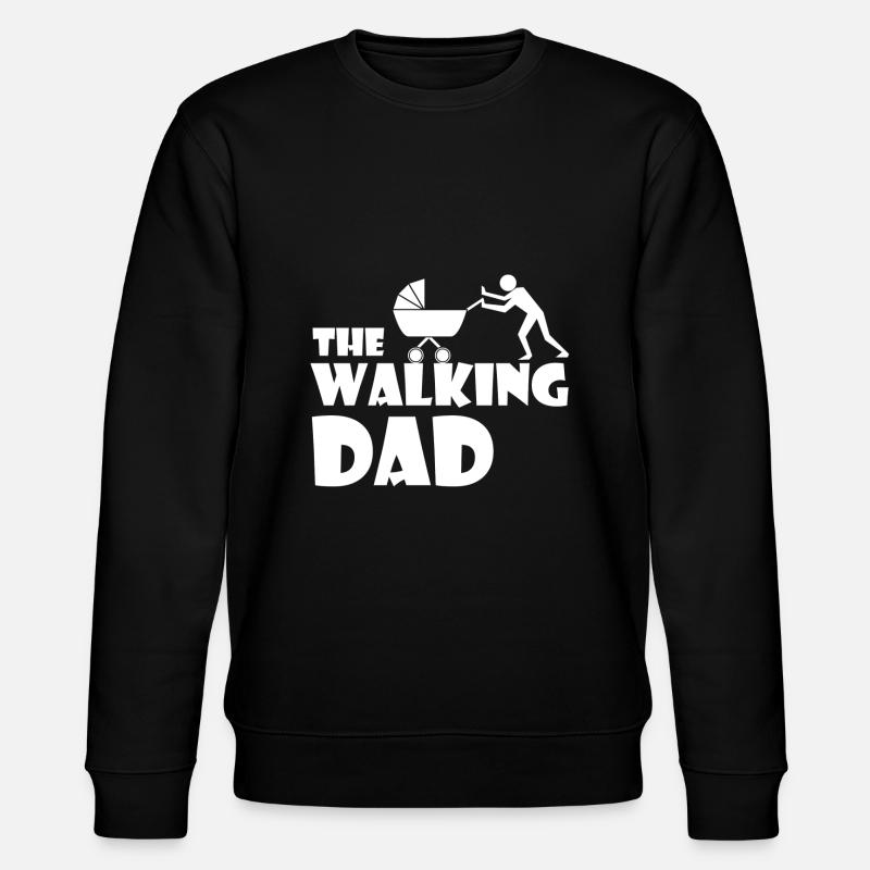 The Walking Dad - Sweat bio CHANGER Stanley/Stella Unisexe - noir