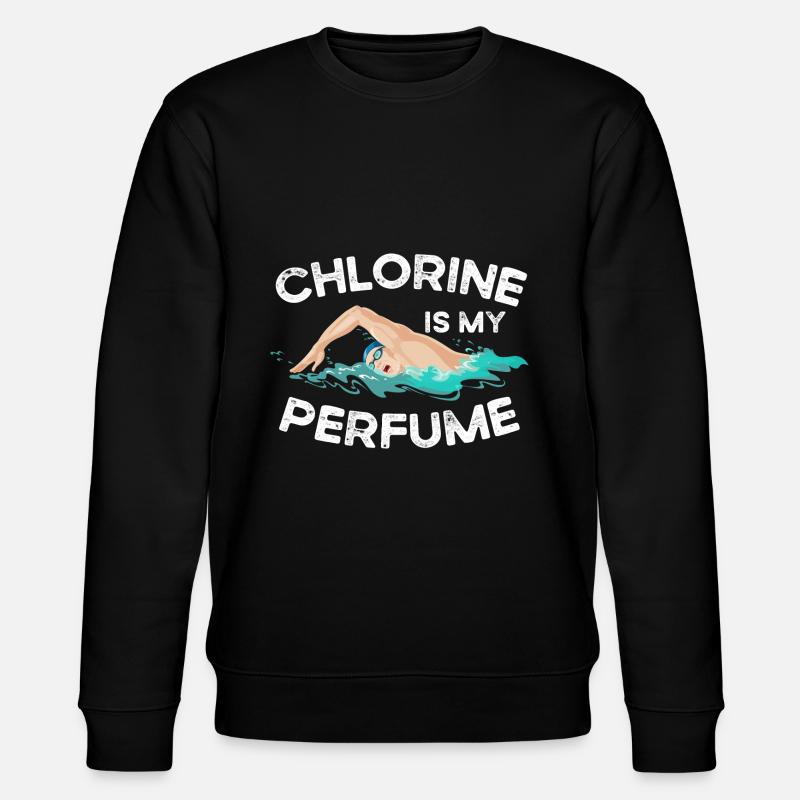 Schwimmen - Stanley/Stella Unisex Bio-Sweatshirt CHANGER  - Schwarz