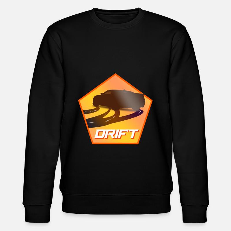 Drifting Auto - Stanley/Stella Unisex Bio-Sweatshirt CHANGER  - Schwarz