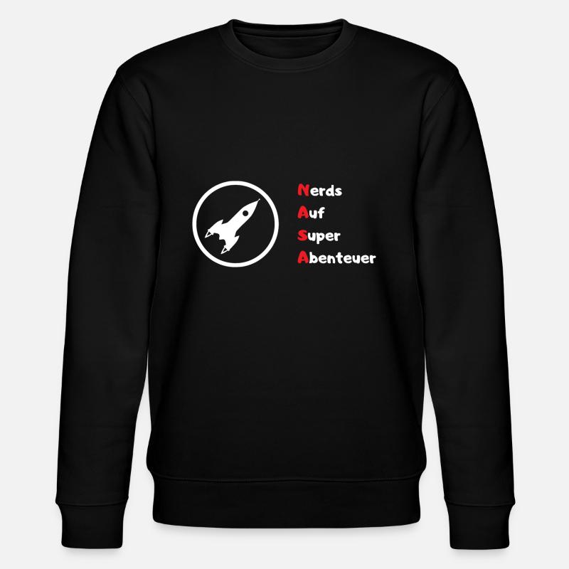 Nerds de l'aérospatiale (NASA) - Sweat bio CHANGER Stanley/Stella Unisexe - noir