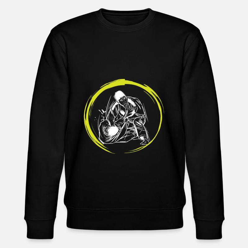 Jiu Jitsu - Stanley/Stella Unisex Bio-Sweatshirt CHANGER  - Schwarz