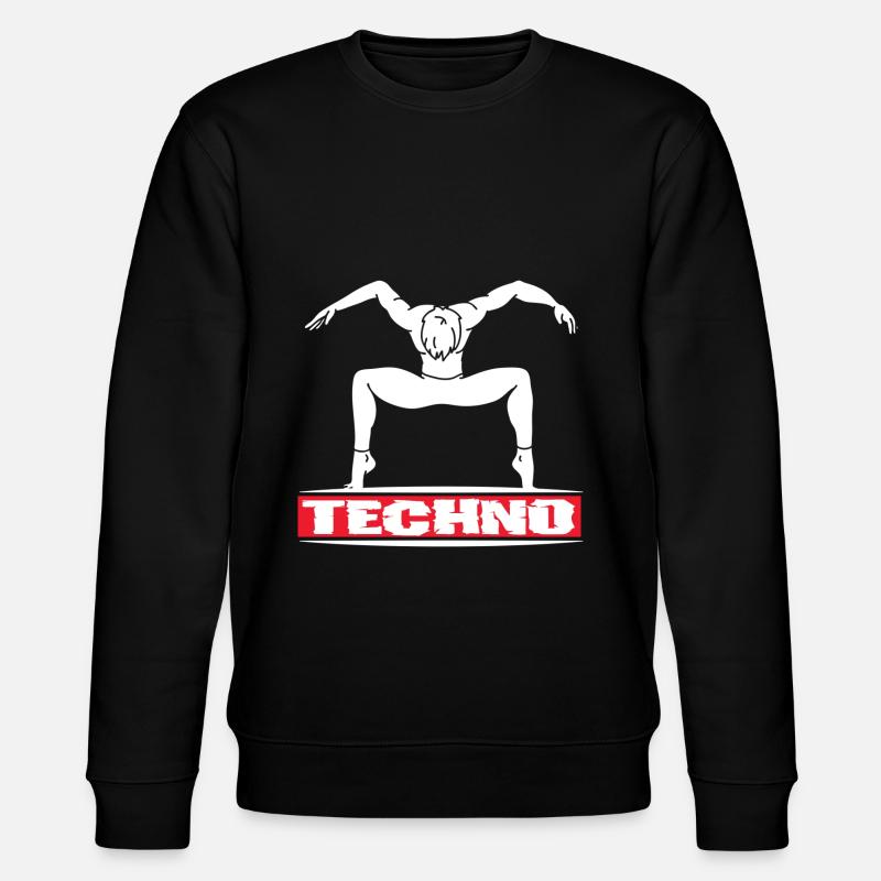 Festival - Stanley/Stella Unisex Bio-Sweatshirt CHANGER  - Schwarz