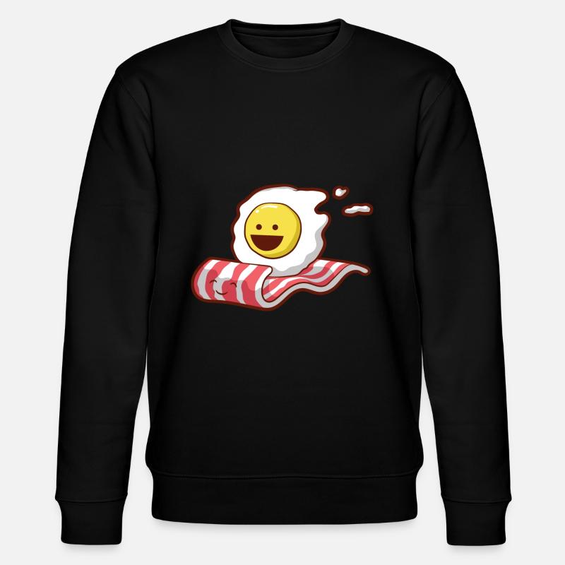 Petit-déjeuner Oeufs Bacon Cadeau - Sweat bio CHANGER Stanley/Stella Unisexe - noir
