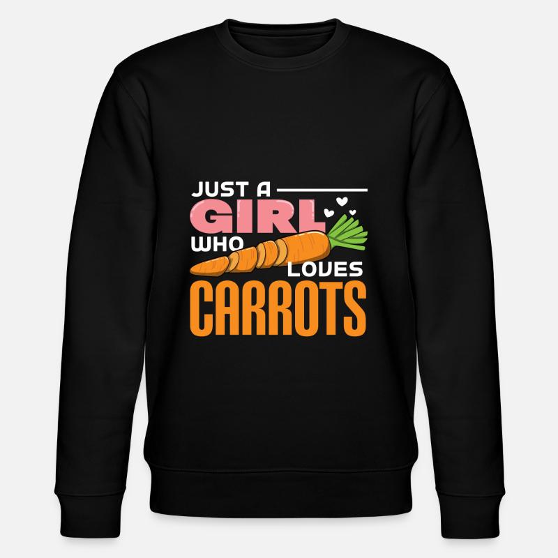 Karrotte - Stanley/Stella Unisex Bio-Sweatshirt CHANGER  - Schwarz