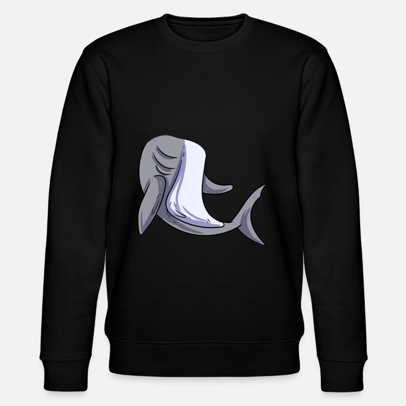 Hai Kostüm - Stanley/Stella Unisex Bio-Sweatshirt CHANGER  - Schwarz
