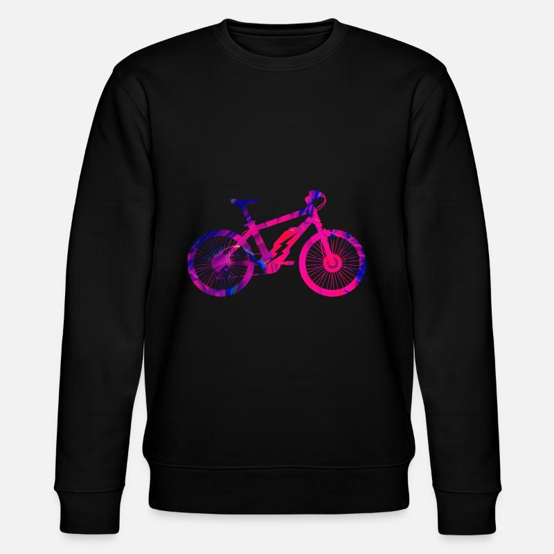 E-Bike - Stanley/Stella Unisex Bio-Sweatshirt CHANGER  - Schwarz