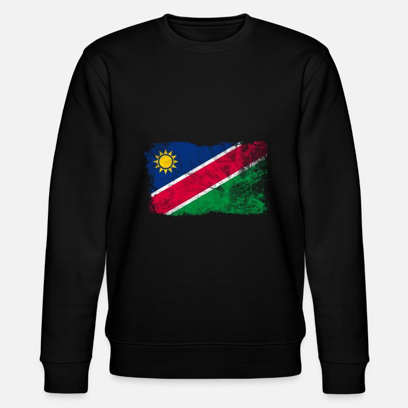 Namibia - Stanley/Stella Unisex Bio-Sweatshirt CHANGER - Schwarz