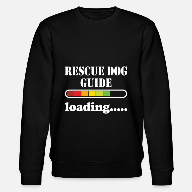 Rettungshund - Stanley/Stella Unisex Bio-Sweatshirt CHANGER  - Schwarz