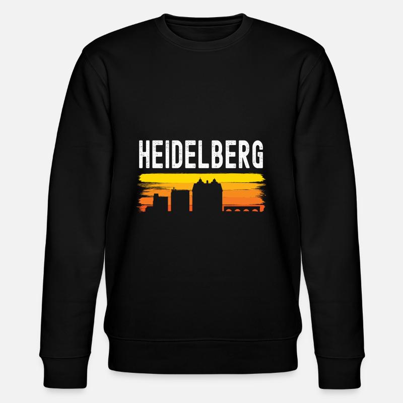 Heidelberg - Stanley/Stella Unisex Bio-Sweatshirt CHANGER  - Schwarz