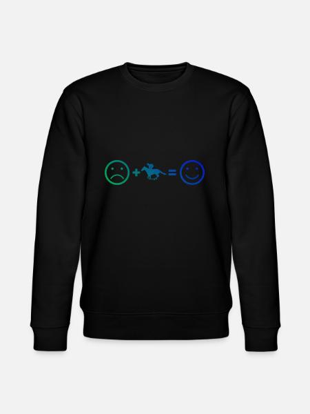 Equestrian Men's Equestrian Racing - Stanley/Stella CHANGER Unisex Organic Sweatshirt - black