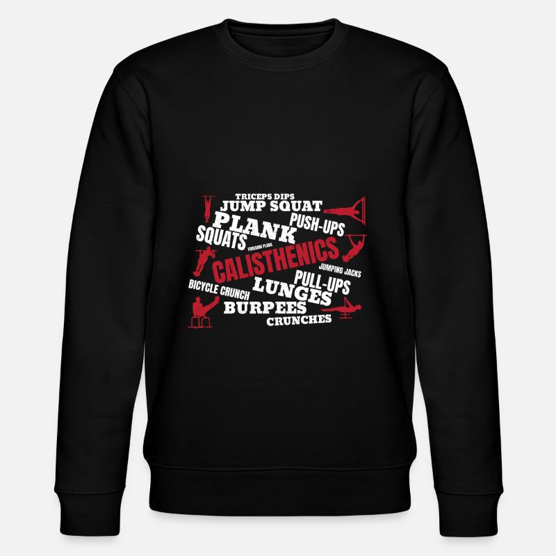 Calisthenics - Stanley/Stella Unisex Bio-Sweatshirt CHANGER  - Schwarz
