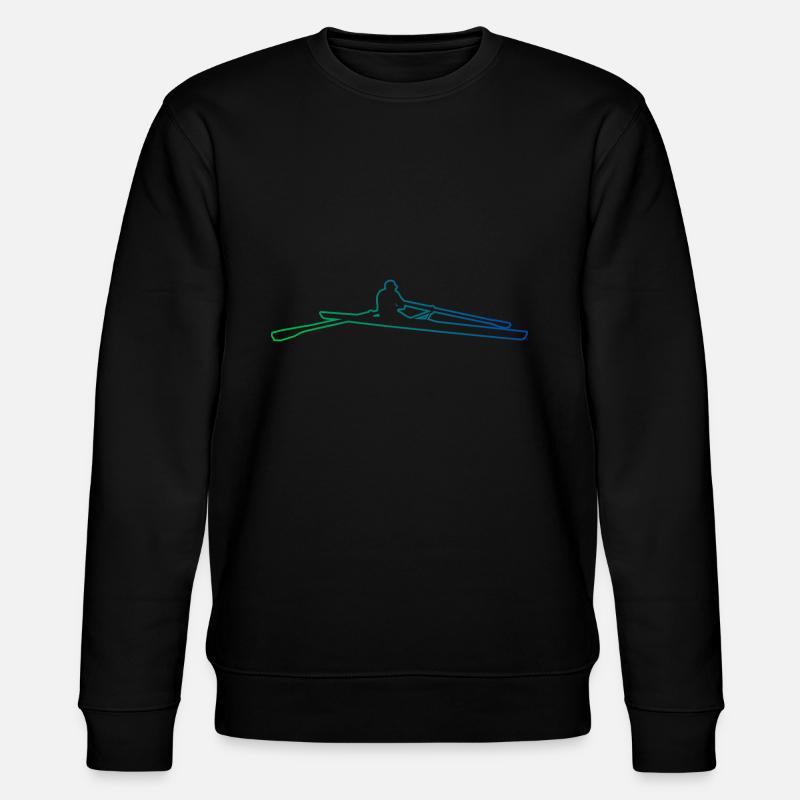 Rameurs Femmes Aviron Hommes Aviron - Sweat bio CHANGER Stanley/Stella Unisexe - noir