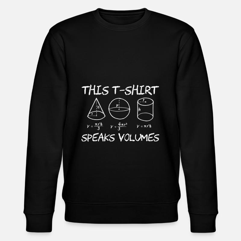 Math - Stanley/Stella CHANGER Unisex Organic Sweatshirt - black