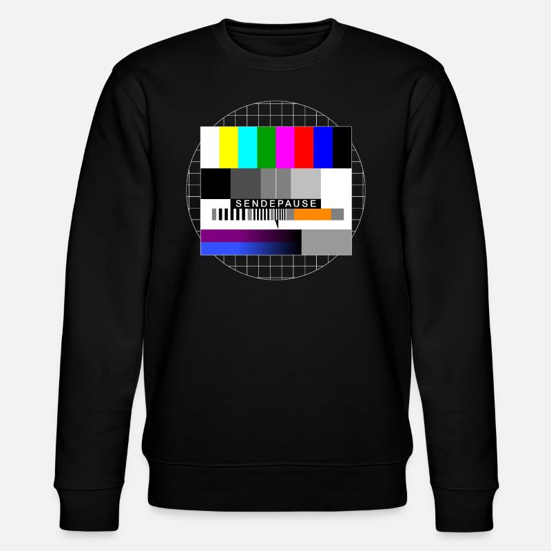 Sendepause Testbild - Stanley/Stella Unisex Bio-Sweatshirt CHANGER  - Schwarz