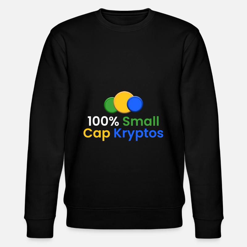 Cryptos 100% petites capitalisations - Sweat bio CHANGER Stanley/Stella Unisexe - noir