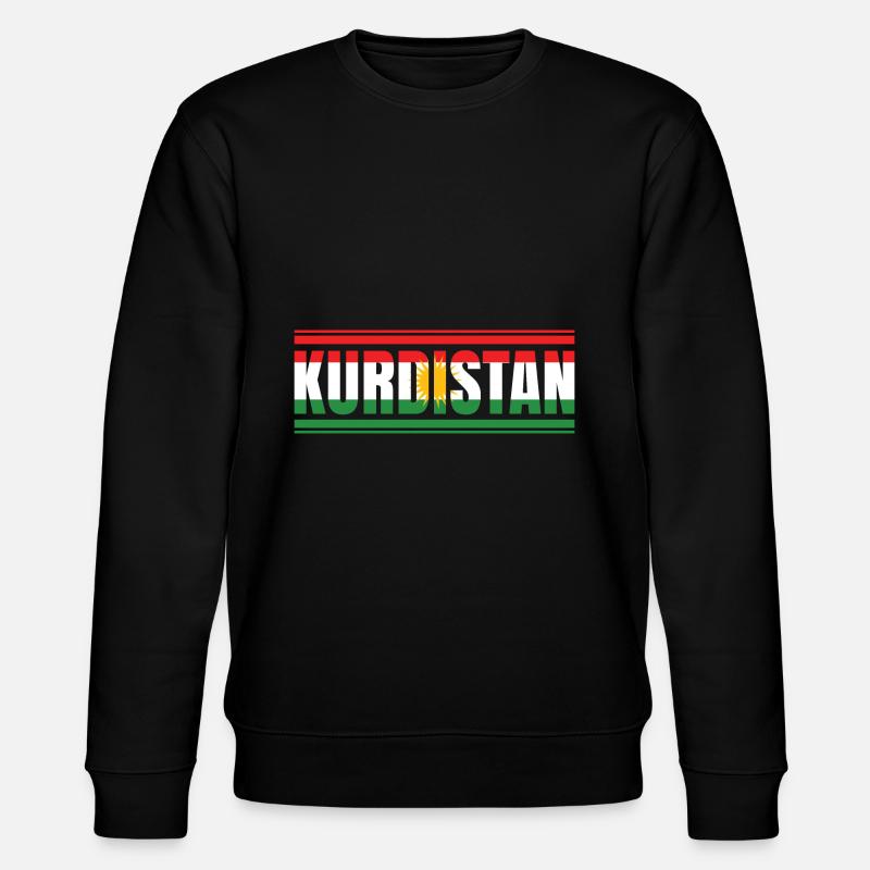 Kurdistan - Stanley/Stella Unisex Bio-Sweatshirt CHANGER  - Schwarz