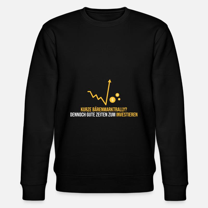 kurze Bärenmarktrally? - Stanley/Stella Unisex Bio-Sweatshirt CHANGER  - Schwarz