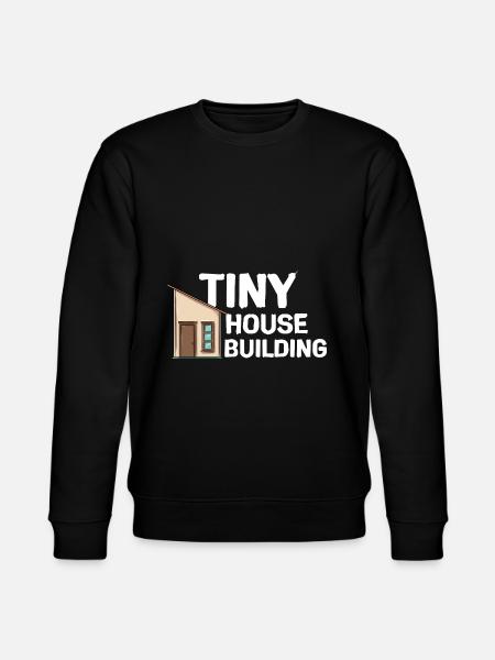 Tiny House - Stanley/Stella Unisex Bio-Sweatshirt CHANGER  - Schwarz