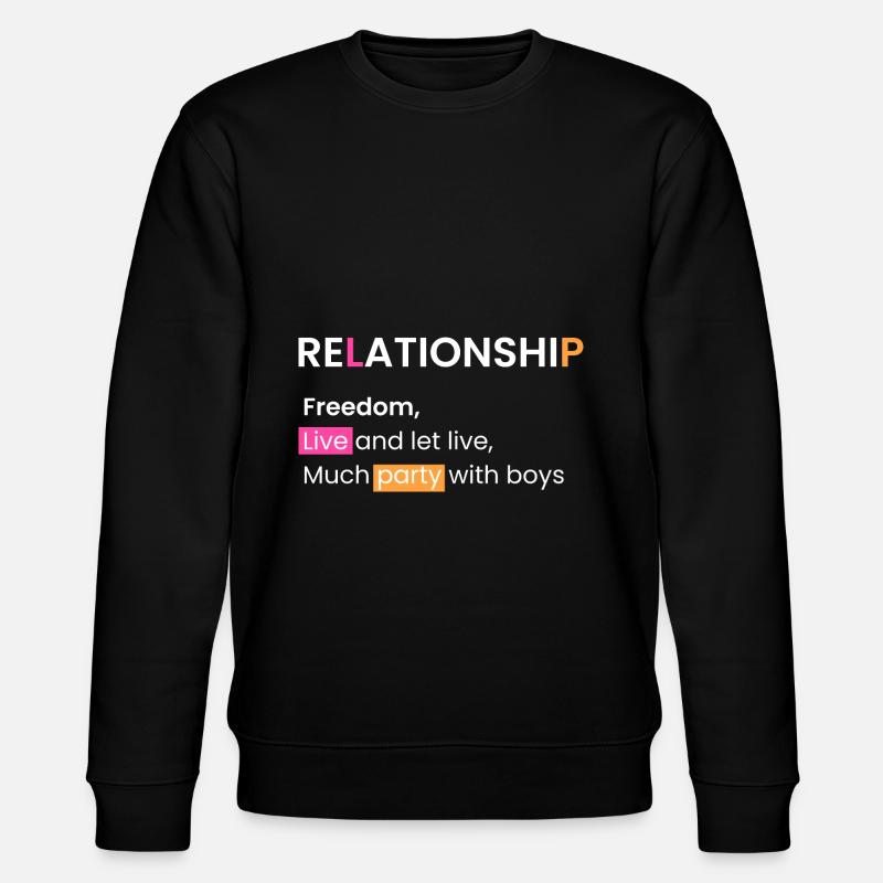 Relation: Vivre et laisser vivre - Sweat bio CHANGER Stanley/Stella Unisexe - noir