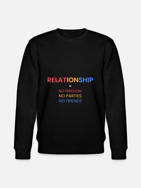 Relation= pas de liberté - Sweat bio CHANGER Stanley/Stella Unisexe - noir