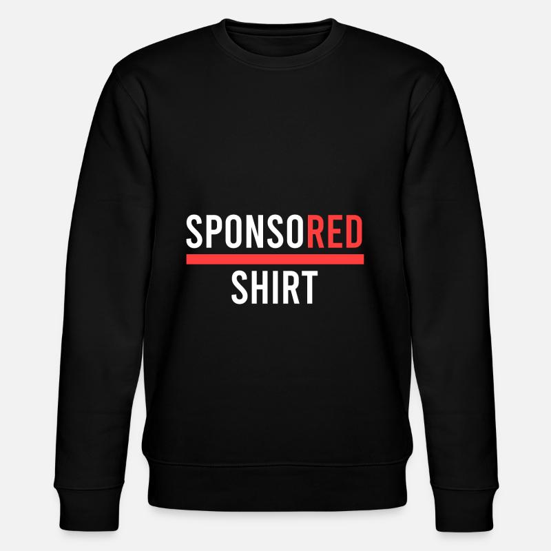 Chemise de sponsor - Sweat bio CHANGER Stanley/Stella Unisexe - noir