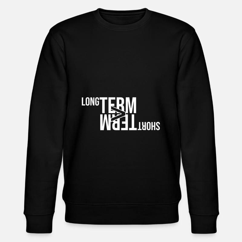 > à long terme - Sweat bio CHANGER Stanley/Stella Unisexe - noir