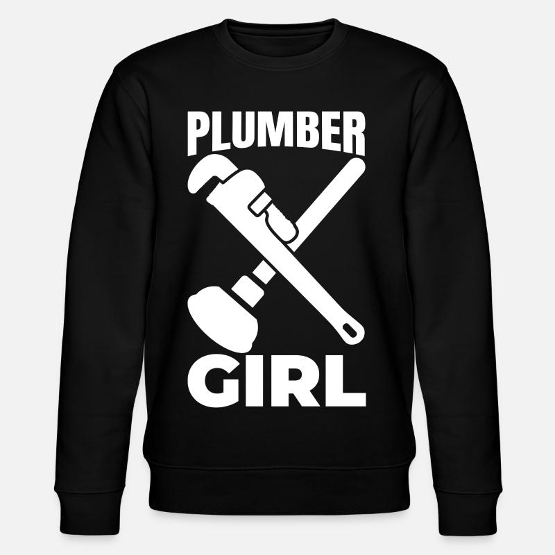 Plombier - Sweat bio CHANGER Stanley/Stella Unisexe - noir