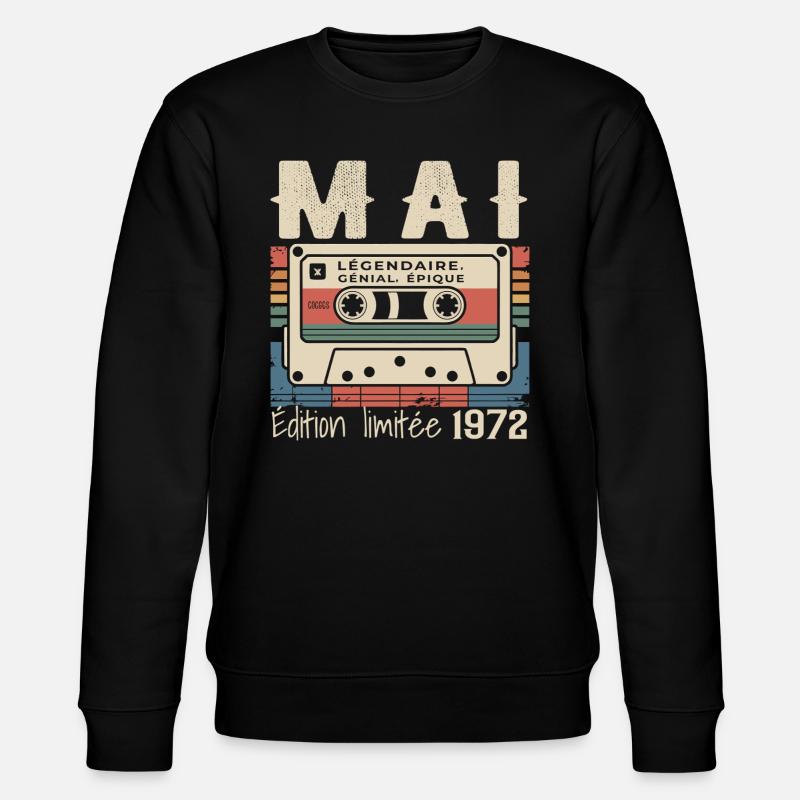 Mai 1983 - Sweat bio CHANGER Stanley/Stella Unisexe - noir