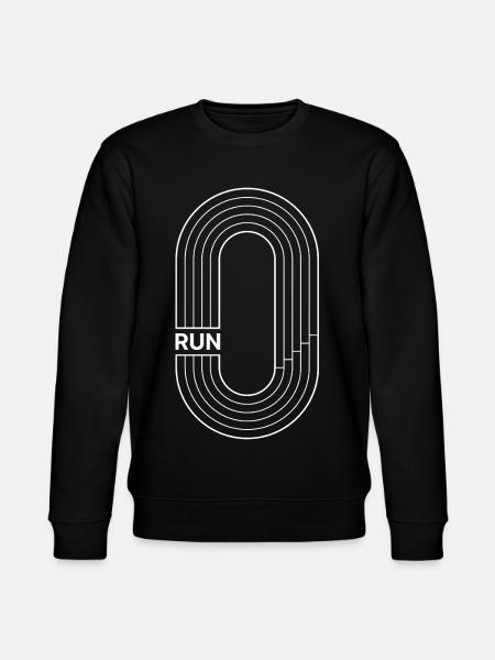 Running - Running course - Stanley/Stella CHANGER Unisex Organic Sweatshirt - black