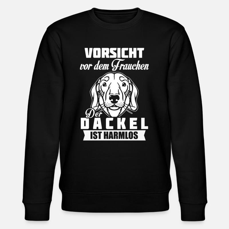 Teckel - Sweat bio CHANGER Stanley/Stella Unisexe - noir