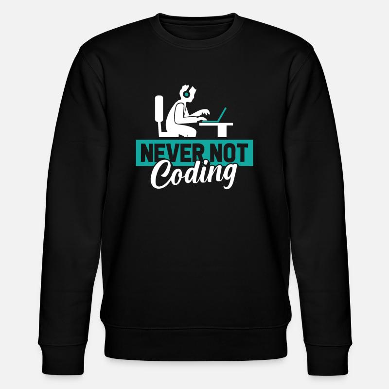 Entwickler Coder Programmierer - Stanley/Stella Unisex Bio-Sweatshirt CHANGER  - Schwarz