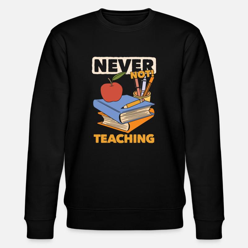 Lehrer Pädagoge - Stanley/Stella Unisex Bio-Sweatshirt CHANGER  - Schwarz