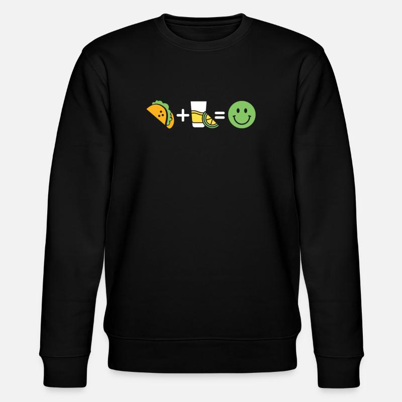 Tacos - Stanley/Stella Unisex Bio-Sweatshirt CHANGER  - Schwarz