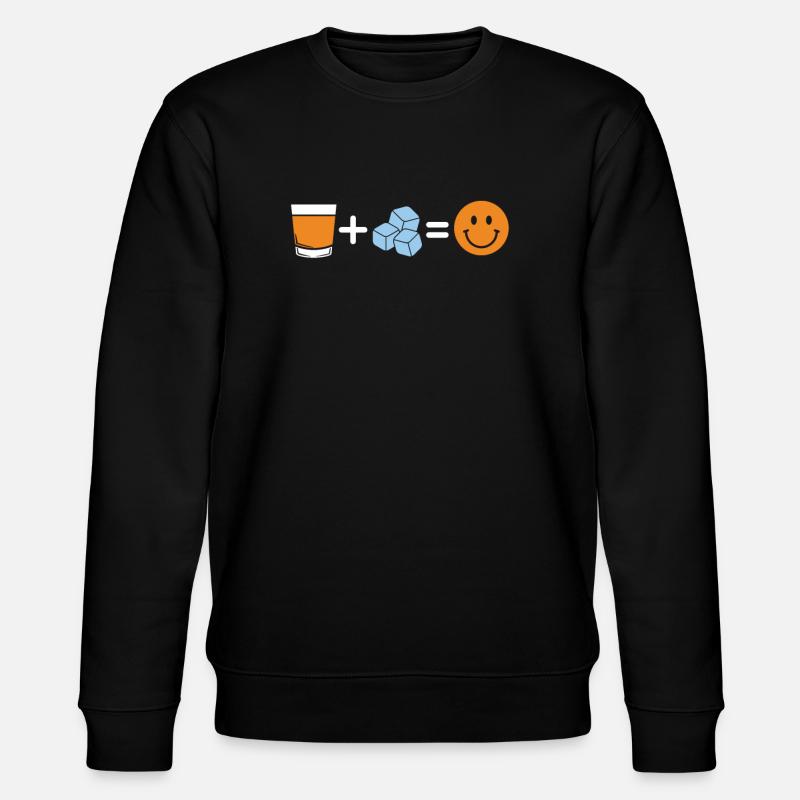 Whisky Whiskey - Stanley/Stella Unisex Bio-Sweatshirt CHANGER  - Schwarz