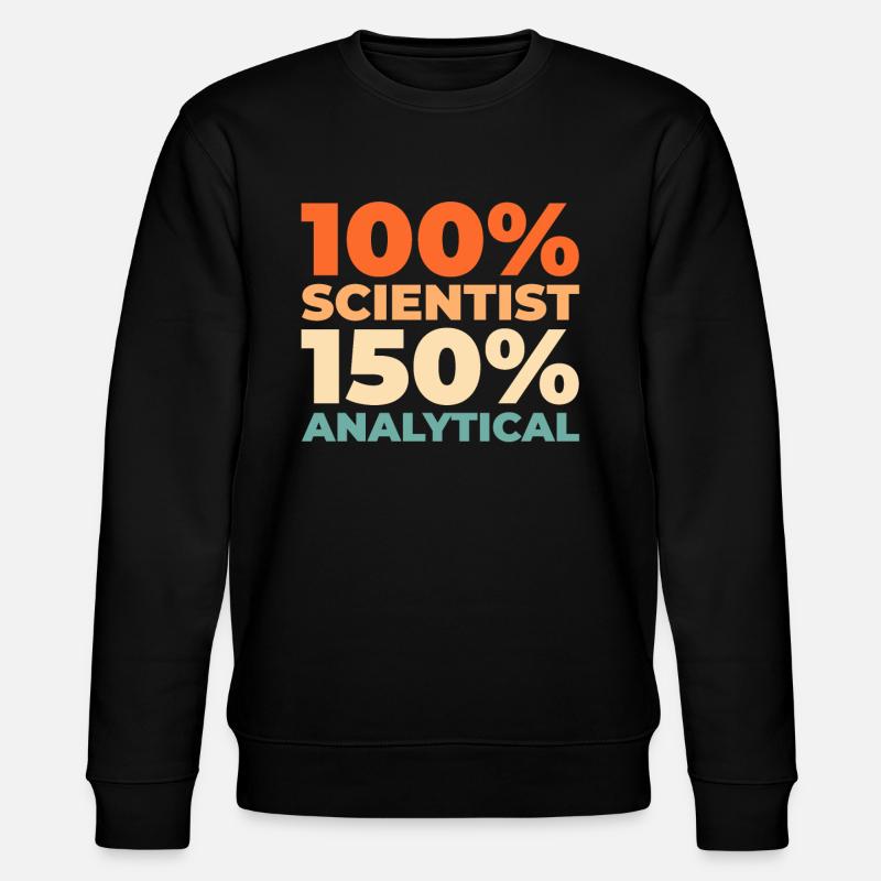 Data Science Data Analyst - Stanley/Stella CHANGER Unisex Organic Sweatshirt - black