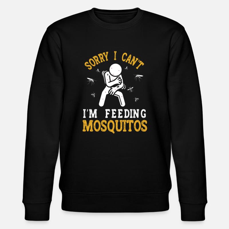 Mosquitoes - Stanley/Stella CHANGER Unisex Organic Sweatshirt - black