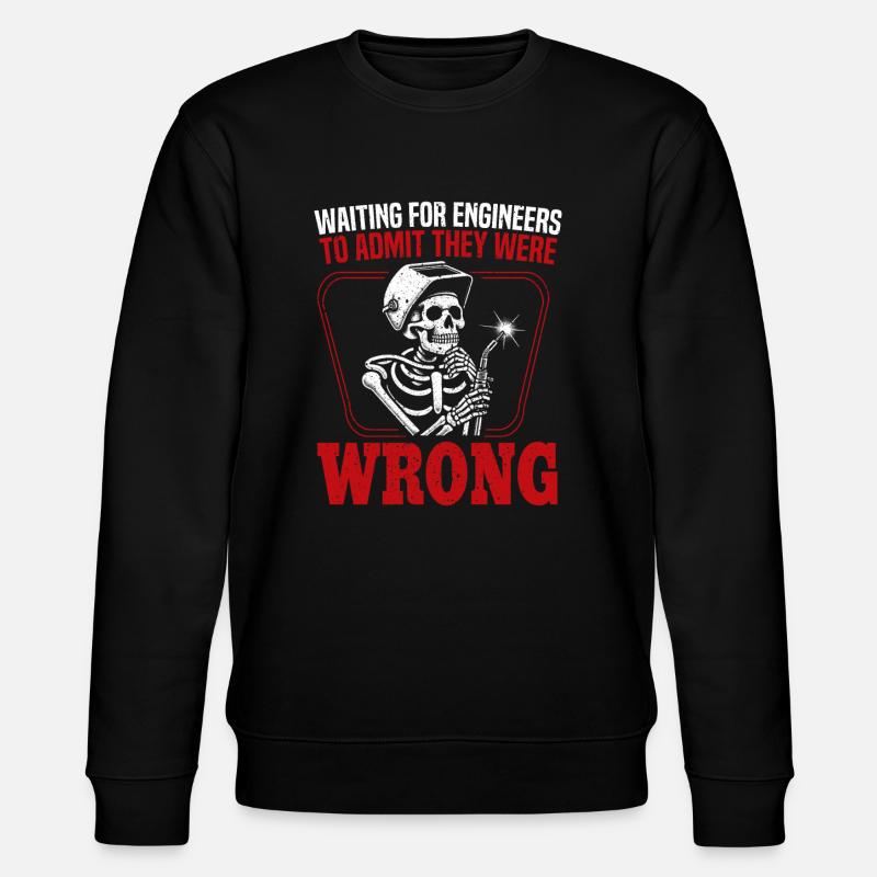 Welding Welder - Stanley/Stella CHANGER Unisex Organic Sweatshirt - black