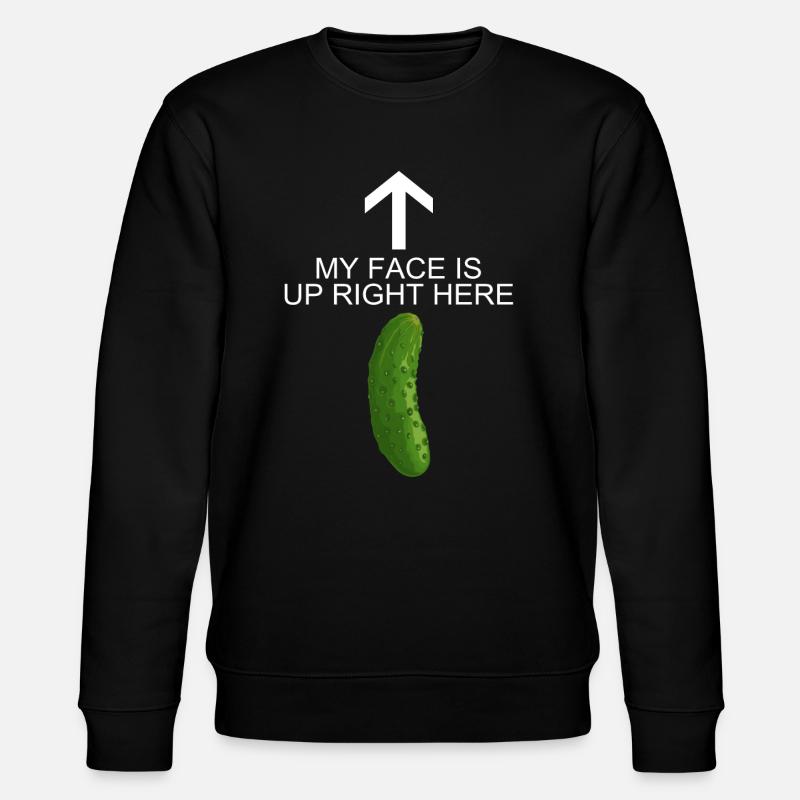 Funny Pickle - Stanley/Stella CHANGER Unisex Organic Sweatshirt - black