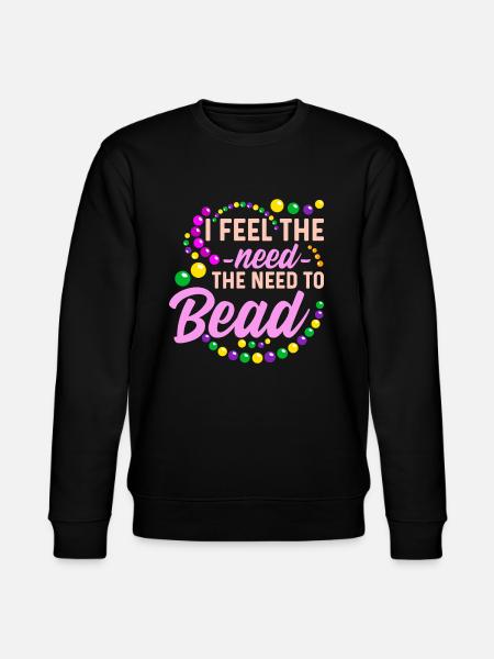 Beading Beader - Stanley/Stella CHANGER Unisex Organic Sweatshirt - black