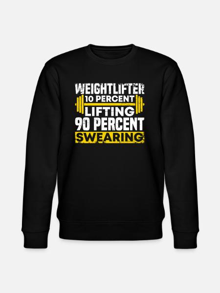 Weightlifting Weightlifter - Stanley/Stella Unisex Bio-Sweatshirt CHANGER - Schwarz