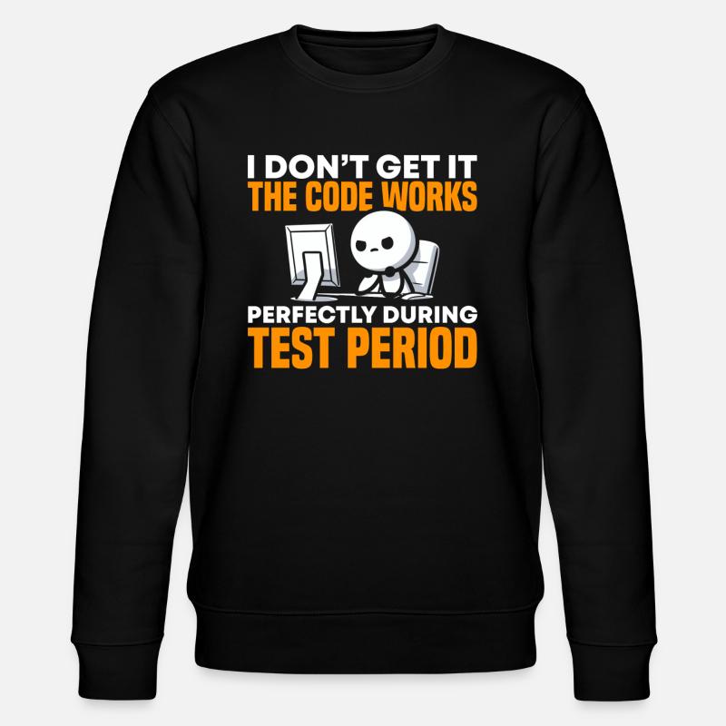 Computer Programmer Computer Programming - Stanley/Stella CHANGER Unisex Organic Sweatshirt - black