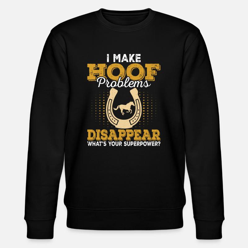 Farrier - Stanley/Stella Unisex Bio-Sweatshirt CHANGER  - Schwarz