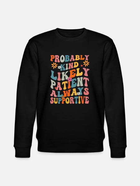 School Counselor - Stanley/Stella CHANGER Unisex Organic Sweatshirt - black