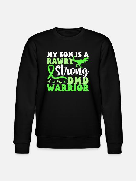 DMD Duchenne Muscular Dystrophy - Stanley/Stella Unisex Bio-Sweatshirt CHANGER - Schwarz