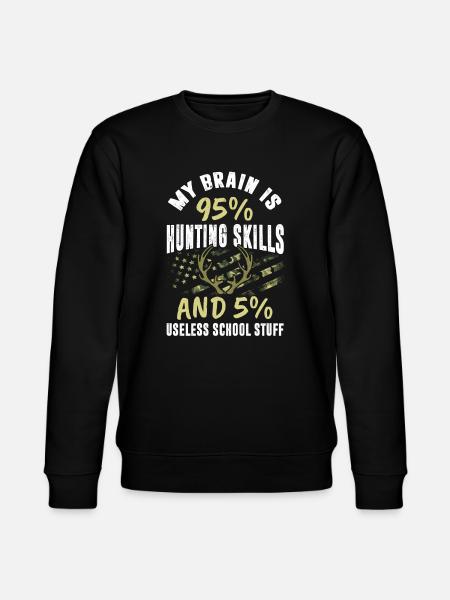 Hunting kid - Stanley/Stella Unisex Bio-Sweatshirt CHANGER - Schwarz